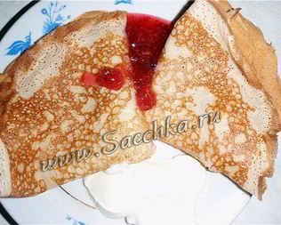 Блины на кефире и кислом молоке