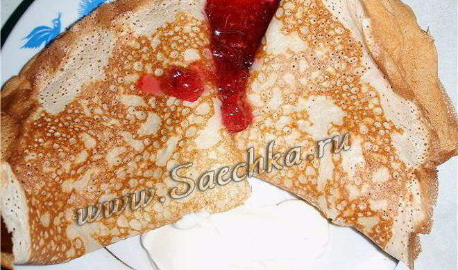 Блины на кефире и кислом молоке