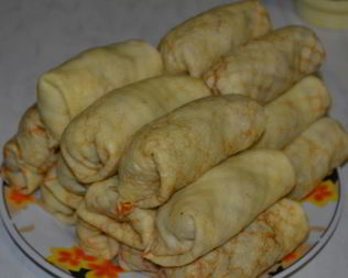 Блины на молоке