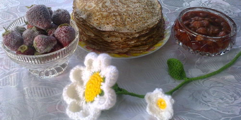 Рецепт блинов русских дрожжевых