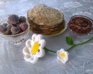 Блины русские дрожжевые