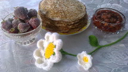 Блины русские дрожжевые