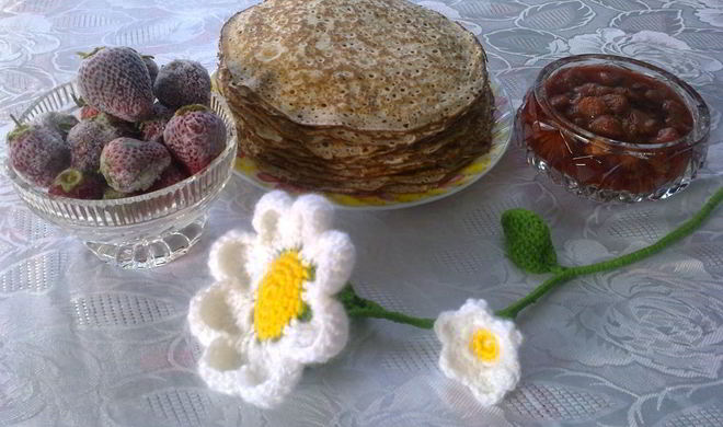 Блины русские дрожжевые