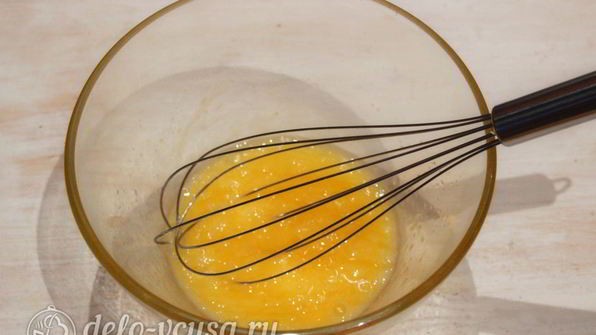 блины с фруктовой начинкой