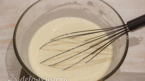 блины с фруктовой начинкой