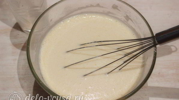 блины с фруктовой начинкой