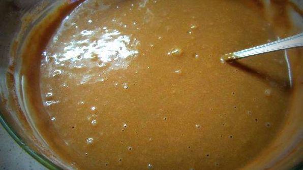 блины с какао-порошком