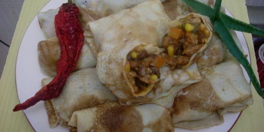 Рецепт блинов с мексиканской начинкой замороженные