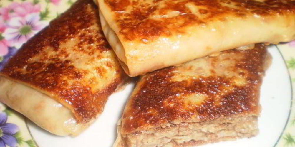 Рецепт блинов с начинкой из орехов угадайка