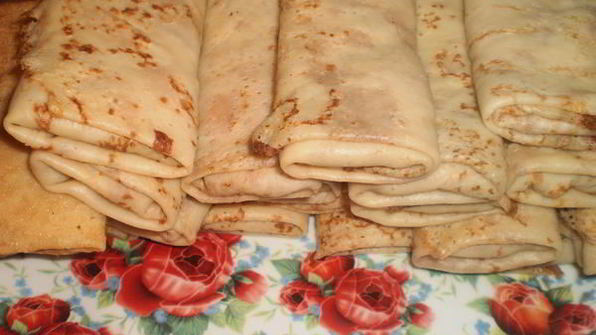 блины с начинкой из орехов угадайка