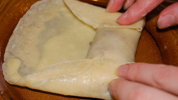 блины с начинкой из печени