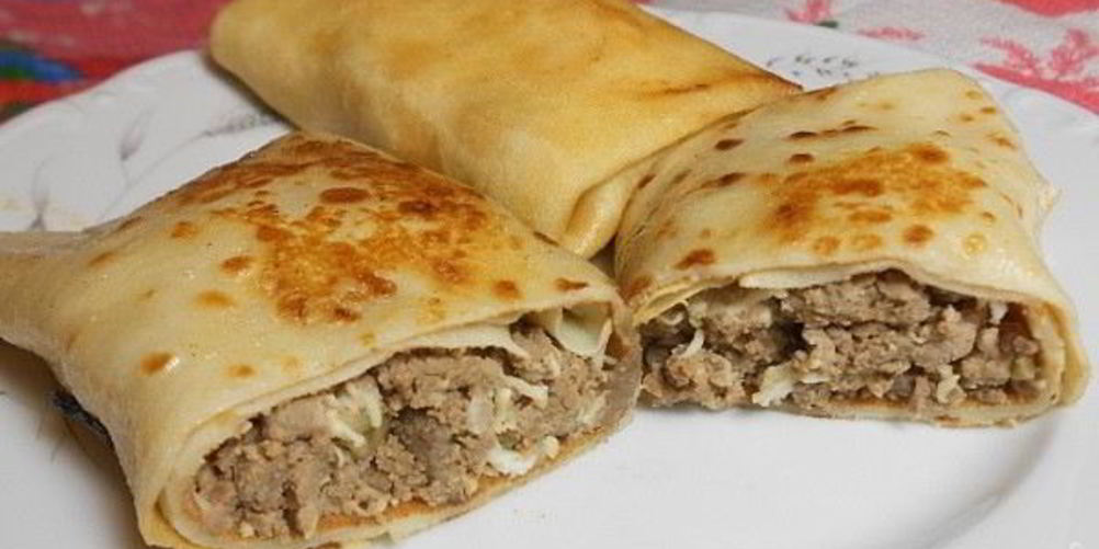 Рецепт блинов с печенью