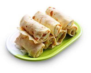 Блины с сыром фета