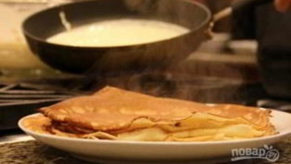 французские блинчики на молоке