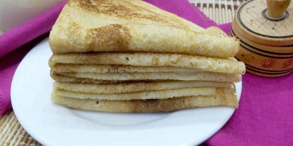 Рецепт классических блинов на молоке