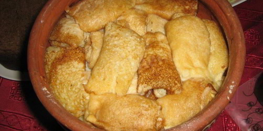 Рецепт налистников с яблоками и корицей