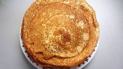 Нежнейшие тонкие блины