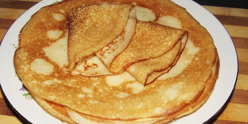 Рецепт нежнейших заварных блинчиков