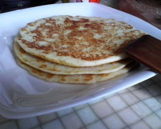 Панкейки из прокисшего молока