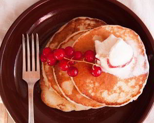 Панкейки с творогом