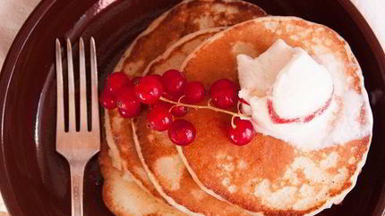 Панкейки с творогом