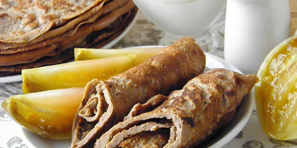 Рецепт печеночных блинов