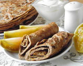 Печеночные блины