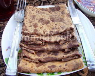 Шоколадные блины