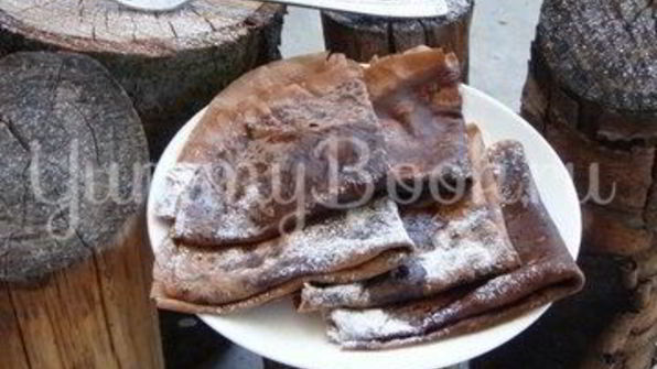 шоколадные блины