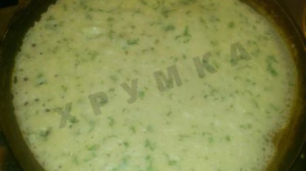 сырные блинчики с мясом