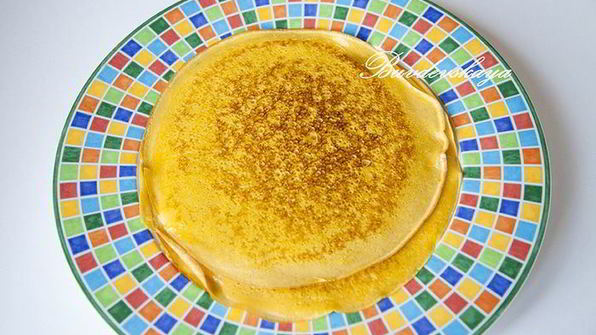 тыквенно-лимонные блины