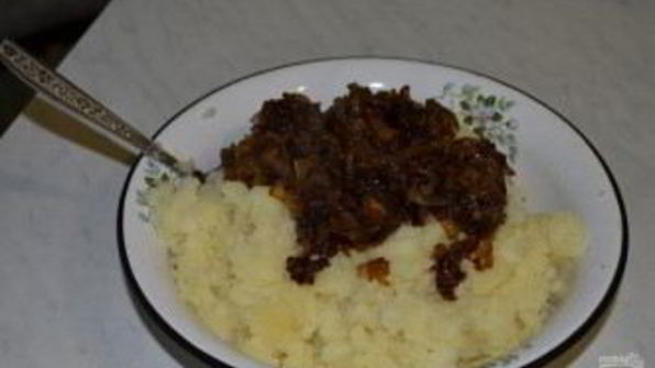 вегетарианские блинчики с картофельной начинкой