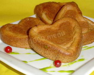 Блинные булочки к завтраку