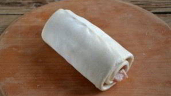 булочки из слоеного бездрожжевого теста