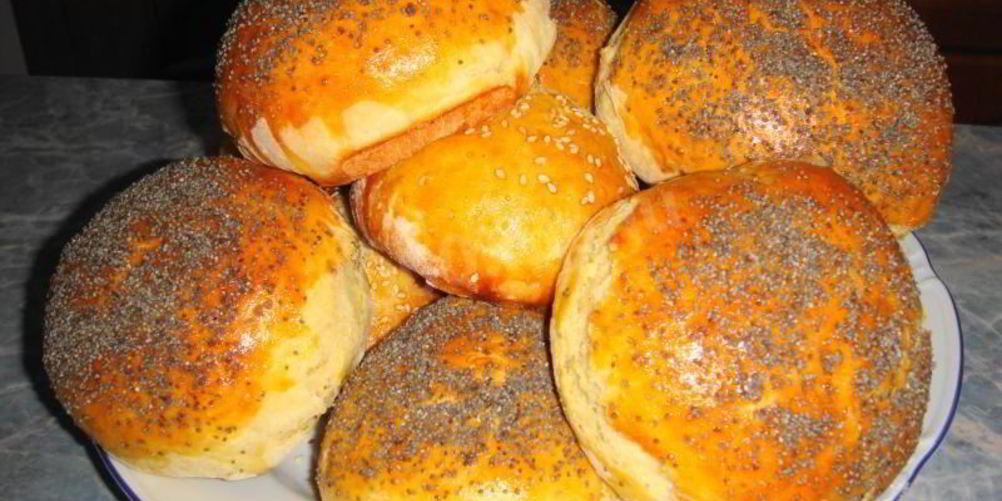 Рецепт булочек на воде с маком