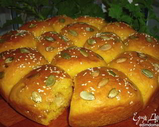 Булочки Оранжевое настроение