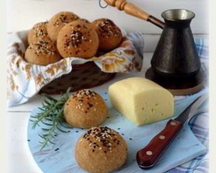 Булочки пшенично-ржаные