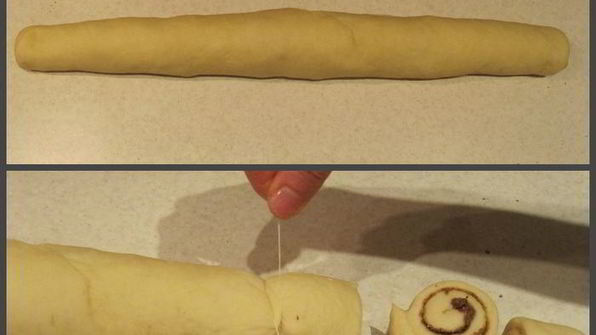 булочки с корицей, шоколадом и миндалем