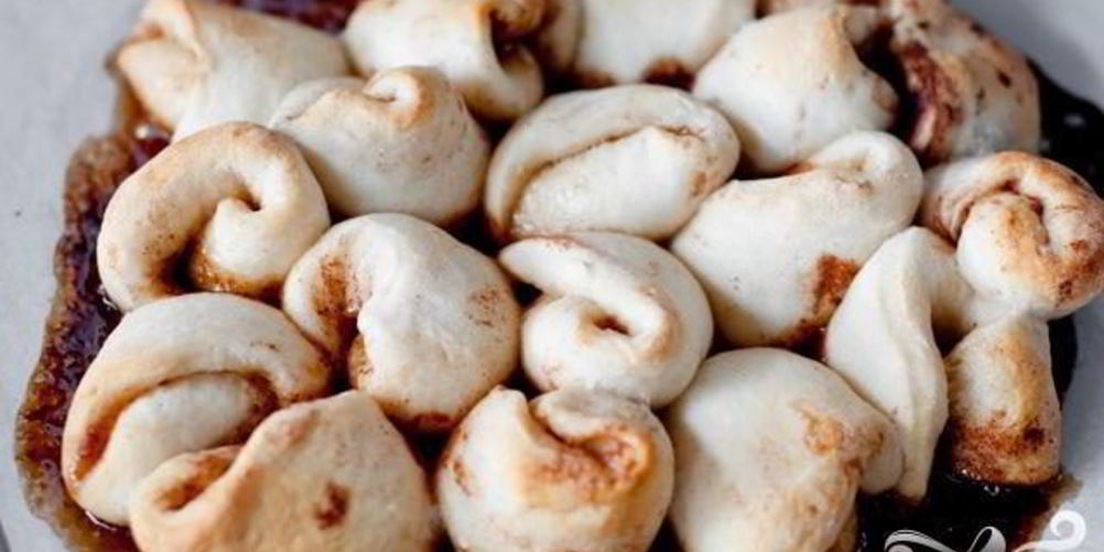 Рецепт булочек с корицей в глазури