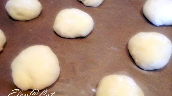 булочки с ягодами