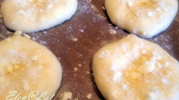 булочки с ягодами