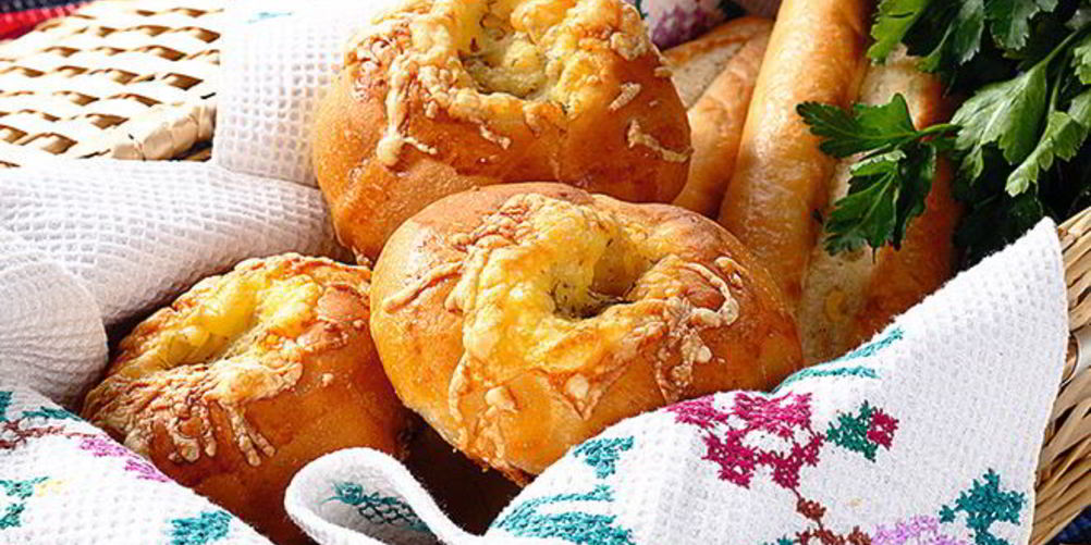Рецепт чесночно-сырных булочки