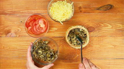 Фаршированные булочки