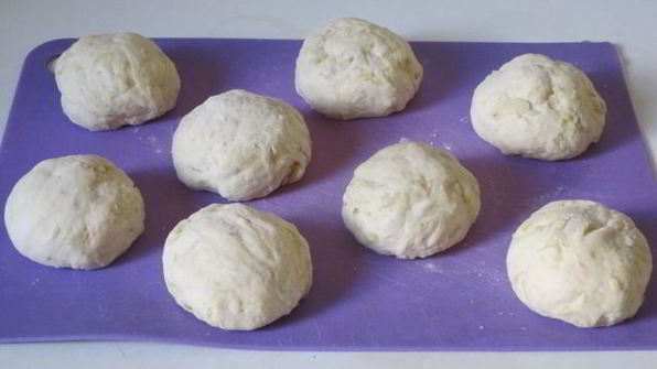 капустные булочки