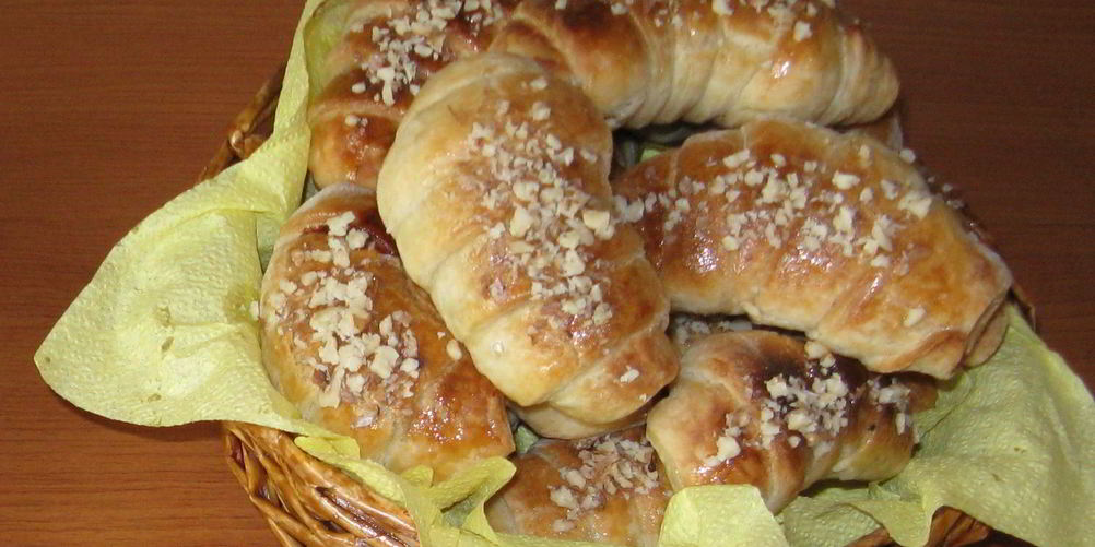 Рецепт круассанов с ананасами