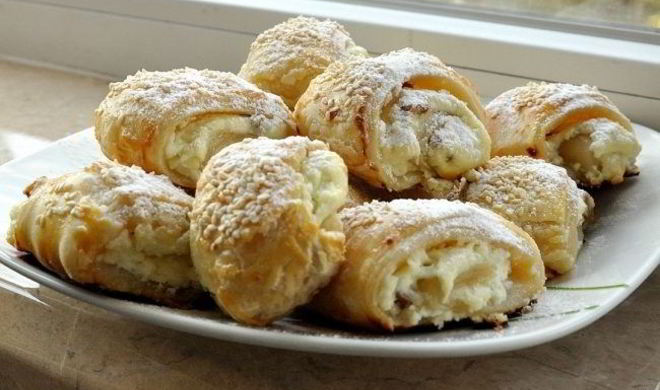 Круассаны с творогом