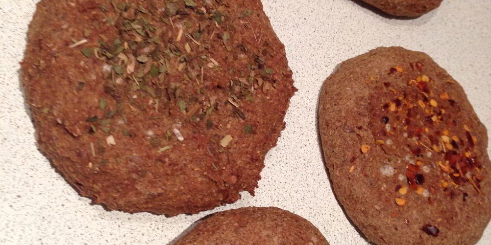 Рецепт кунжутна-льняных булочки со специями