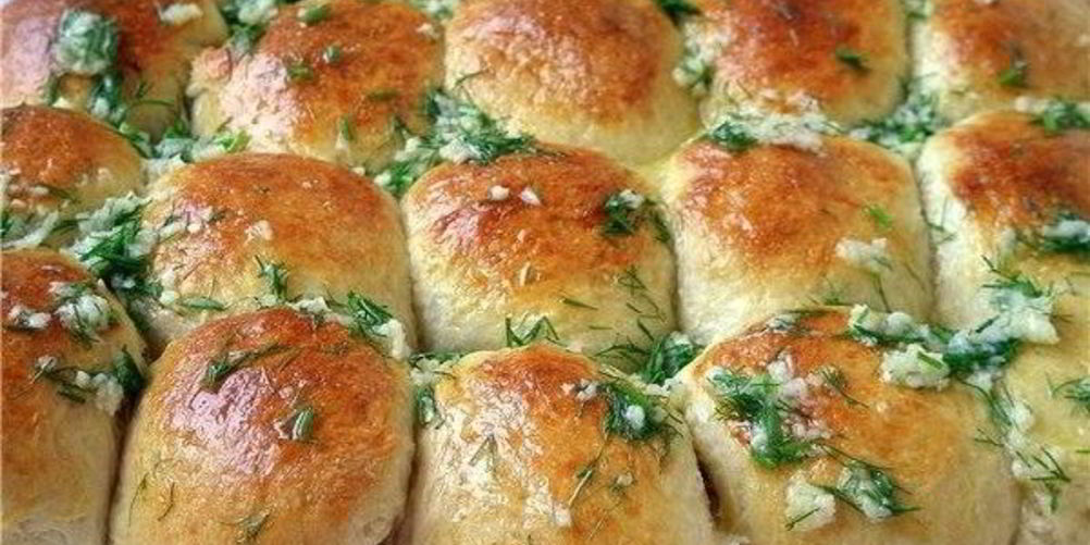 Рецепт пампушек с чесночным соусом