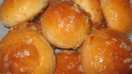 Пампушки с чесноком