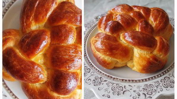 плетеные булочки